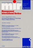 International Management of Technology, Theory, Evidence and Policy
