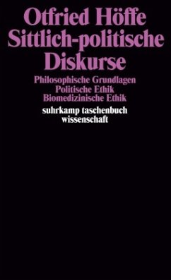 Sittlich-politische Diskurse - Höffe, Otfried