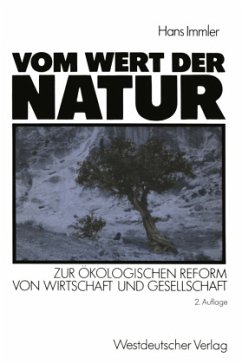 Vom Wert der Natur - Immler, Hans