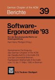 Software-Ergonomie ¿93