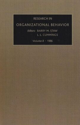 Research in Organizational Behavior Research in Organizational Behavior