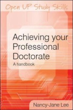 Cover Achieving Your Professional Doctorate