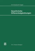 Gewöhnliche Differentialgleichungen Gewöhnliche Differentialgleichungen