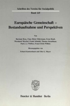 Europäische Gemeinschaft - Bestandsaufnahme und Perspektiven. - Kantzenbach, Erhard / Mayer, Otto G. (Hgg.)