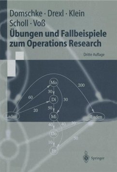 Übungen und Fallbeispiele zum Operations Research (Springer-Lehrbuch) - BUCH - Domschke, Wolfgang, Andreas Drexl und Robert Klein