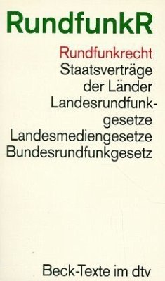Cover Rundfunkrecht