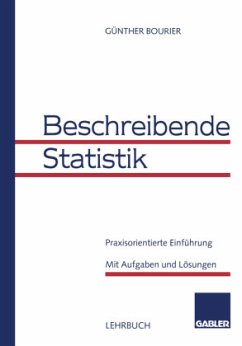 Beschreibende Statistik - Bourier, Günther