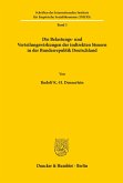 Die Belastungs- und Verteilungswirkungen der indirekten Steuern in der Bundesrepublik Deutschland. Die Belastungs- und Verteilungswirkungen der indirekten Steuern in der Bundesrepublik Deutschland.