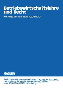 Betriebswirtschaftslehre und Recht - Heigl, Anton; Uecker, Peter