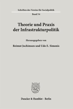Cover Theorie und Praxis der Infrastrukturpolitik.