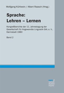 Sprache: Lehren-Lernen, Band 2 - Kühlwein, Wolfgang