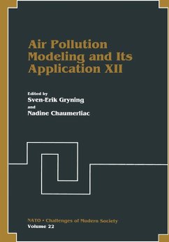 Air Pollution Modeling and Its Application XII - Gryning, Sven-Erik / Chaumerliac, Nadine (Hgg.)