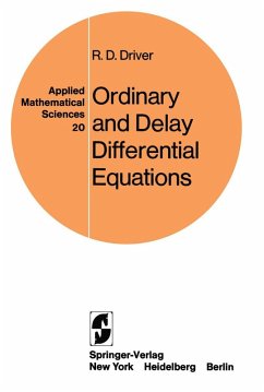 Ordinary and Delay Differential Equations - Driver, R. D.