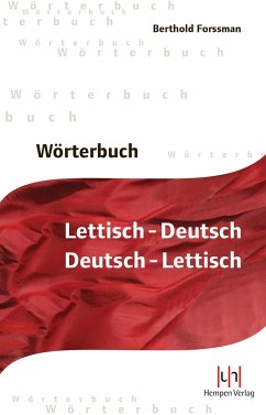 Wörterbuch Lettisch-Deutsch, Deutsch-Lettisch - Forssman, Berthold