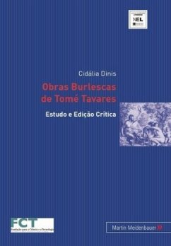 Cover Obras Burlescas de Tomé Tavares