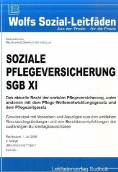 Soziale Pflegeversicherung SGB XI