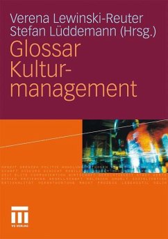 Glossar Kulturmanagement - Lewinski-Reuter, Verena / Lüddemann, Stefan (Hrsg.)