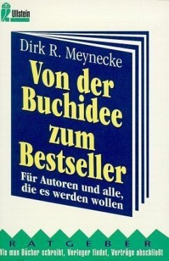Cover Von der Buchidee zum Bestseller