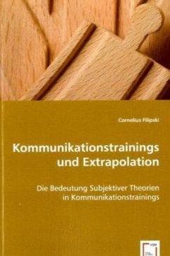 Kommunikationstrainings und Extrapolation - Filipski, Cornelius
