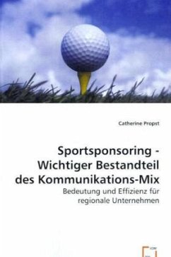 Sportsponsoring - Wichtiger Bestandteil des Kommunikations-Mix - Propst, Catherine