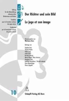 Cover Der Richter und sein Bild (f. d. Schweiz). Le juge et son image