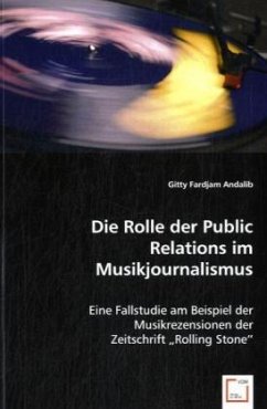 Die Rolle der Public Relations im Musikjournalismus - Fardjam Andalib, Gitty