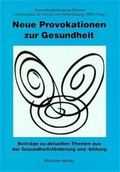Cover Neue Provokationen zur Gesundheit