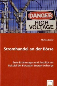 Stromhandel an der Börse - Becker, Martina