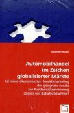 Automobilhandel im Zeichen globalisierter Märkte