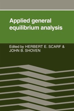 Applied General Equilibrium Analysis - Scarf, Herbert E.; Shoven, John B.