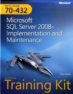 Microsoft SQL Server 2008 - Implementation and Maintenance, w. CD-ROM - Hotek, Mike