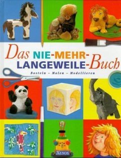 Das Nie-mehr-Langeweile-Buch - Das Nie-mehr-Langeweile-Buch: Basteln, Malen, Modellieren Krabbe, Wiebke and Kregeloh, Susanne