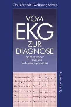 Vom EKG zur Diagnose: Ein Wegweiser zur raschen Befundinterpretation - Schmitt, Claus
