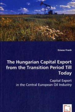 The Hungarian Capital Export from the Transition Period Till Today - FRANK, Emese