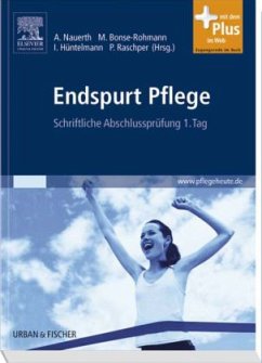 Cover Schriftliche Abschlussprüfung 1. Tag / Endspurt Pflege Bd.1