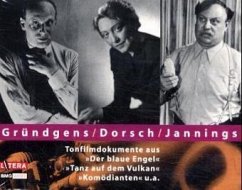 Cover Gründgens, Dorsch, Jannings, Tonfilmdokumente, 1 Cassette