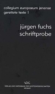 Schriftprobe - Fuchs, Jürgen