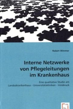 Interne Netzwerke von Pflegeleitungen im Krankenhaus. - Wimmer, Robert