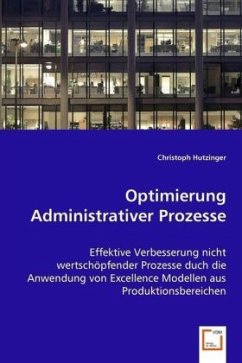 Optimierung Administrativer Prozesse - Hutzinger, Christoph