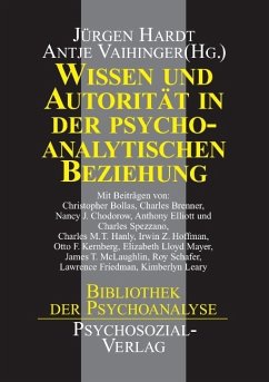 Cover Wissen und Autorität in der psychoanalytischen Beziehung