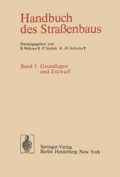Cover Handbuch des Straßenbaus. Band 1: Grundlagen und Entwurf