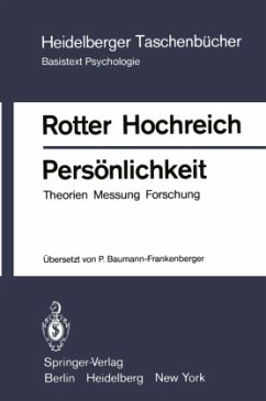 Persönlichkeit - Rotter, Julian B.; Hochreich, Dorothy J.