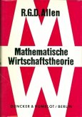 Mathematische Wirtschaftstheorie.