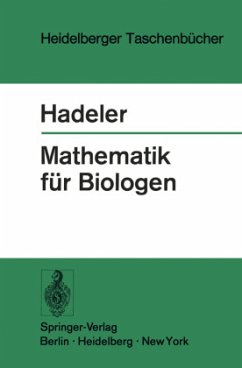 Mathematik für Biologen - Hadeler, K.P.