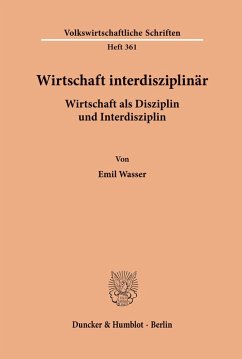 Cover Wirtschaft interdisziplinär.