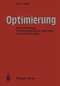 Optimierung: Eine Einführung in rechnergestützte Methoden Cover Optimierung: Eine Einführung in rechnergestützte Methoden