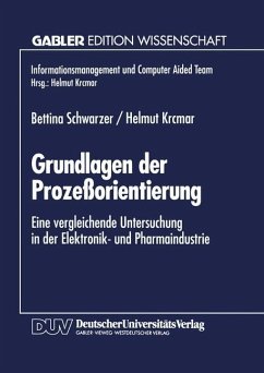 Grundlagen der Prozeßorientierung - Schwarzer, Bettina; Krcmar, Helmut