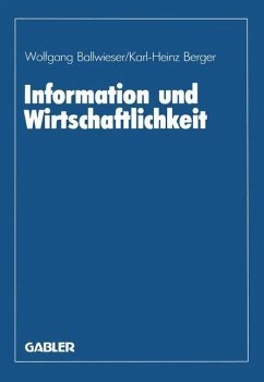 Information und Wirtschaftlichkeit - Ballwieser, Wolfgang