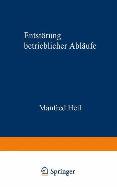 Entstörung betrieblicher Abläufe Entstörung betrieblicher Abläufe