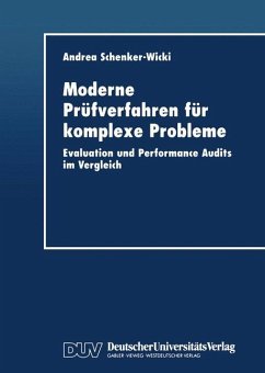 Moderne Prüfverfahren für komplexe Probleme - Schenker-Wicki, Andrea